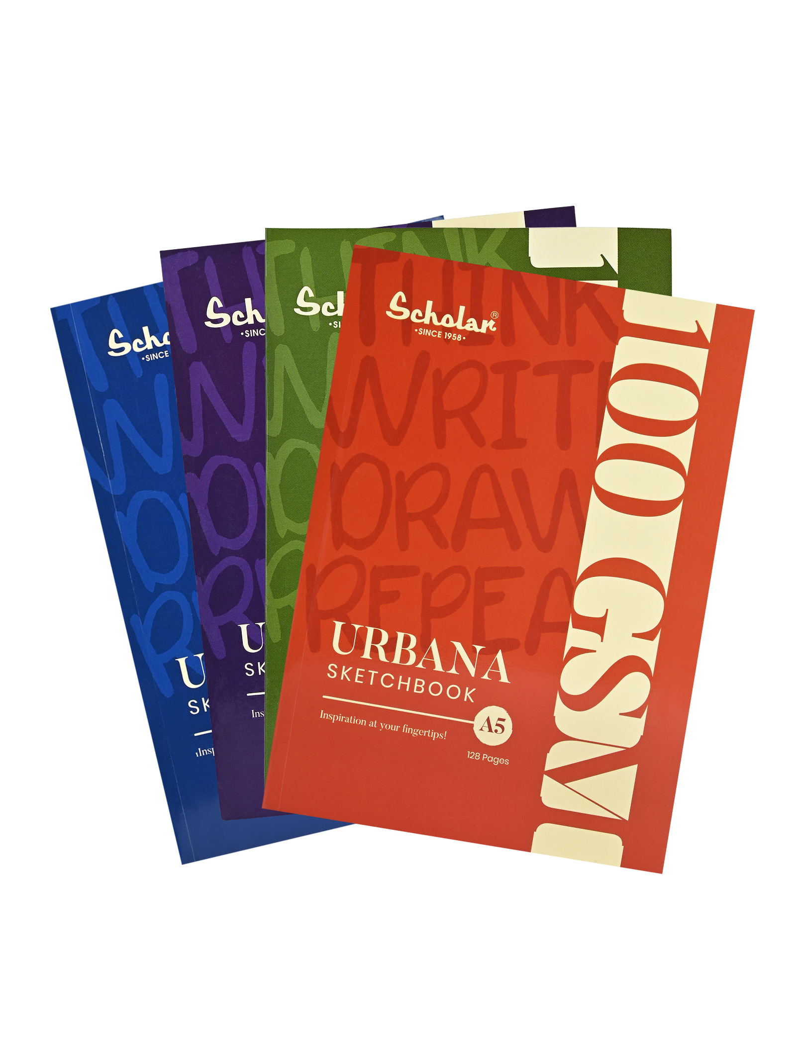100 Gsm Urbana Sketchbook (UBS) - Mix Color
