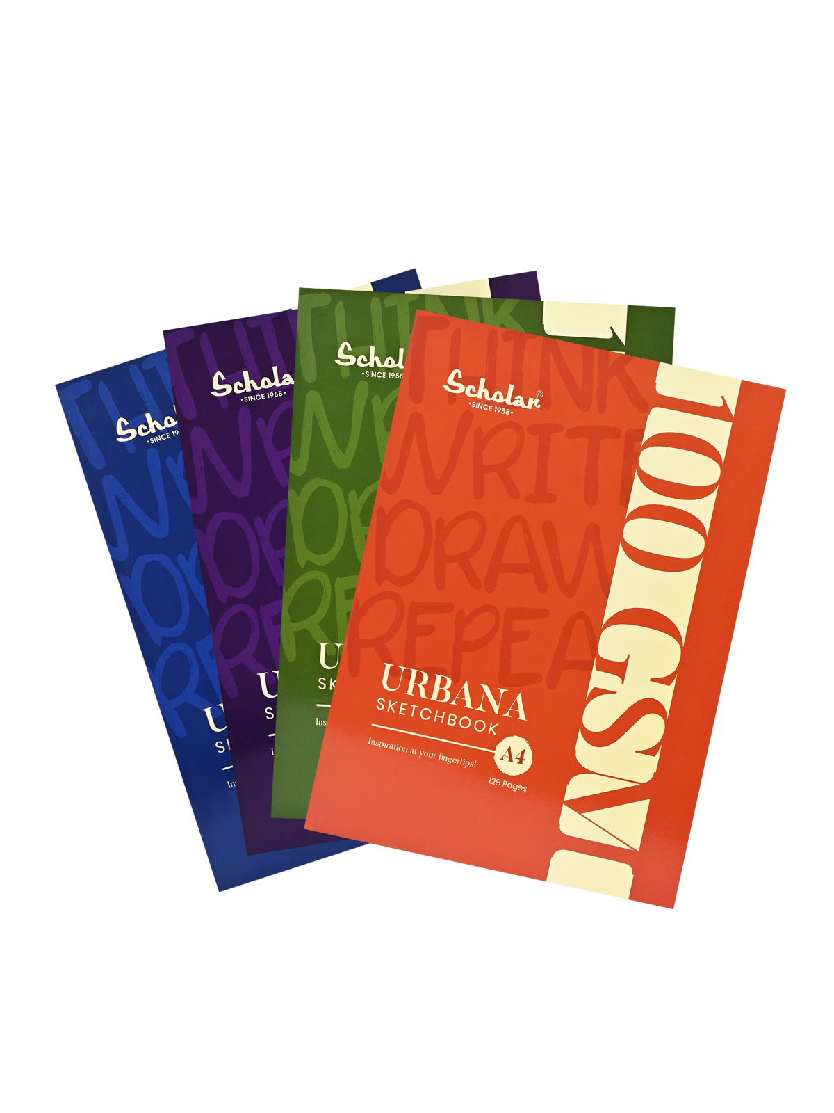 100 Gsm Urbana Sketchbook (UBS) - Mix Color