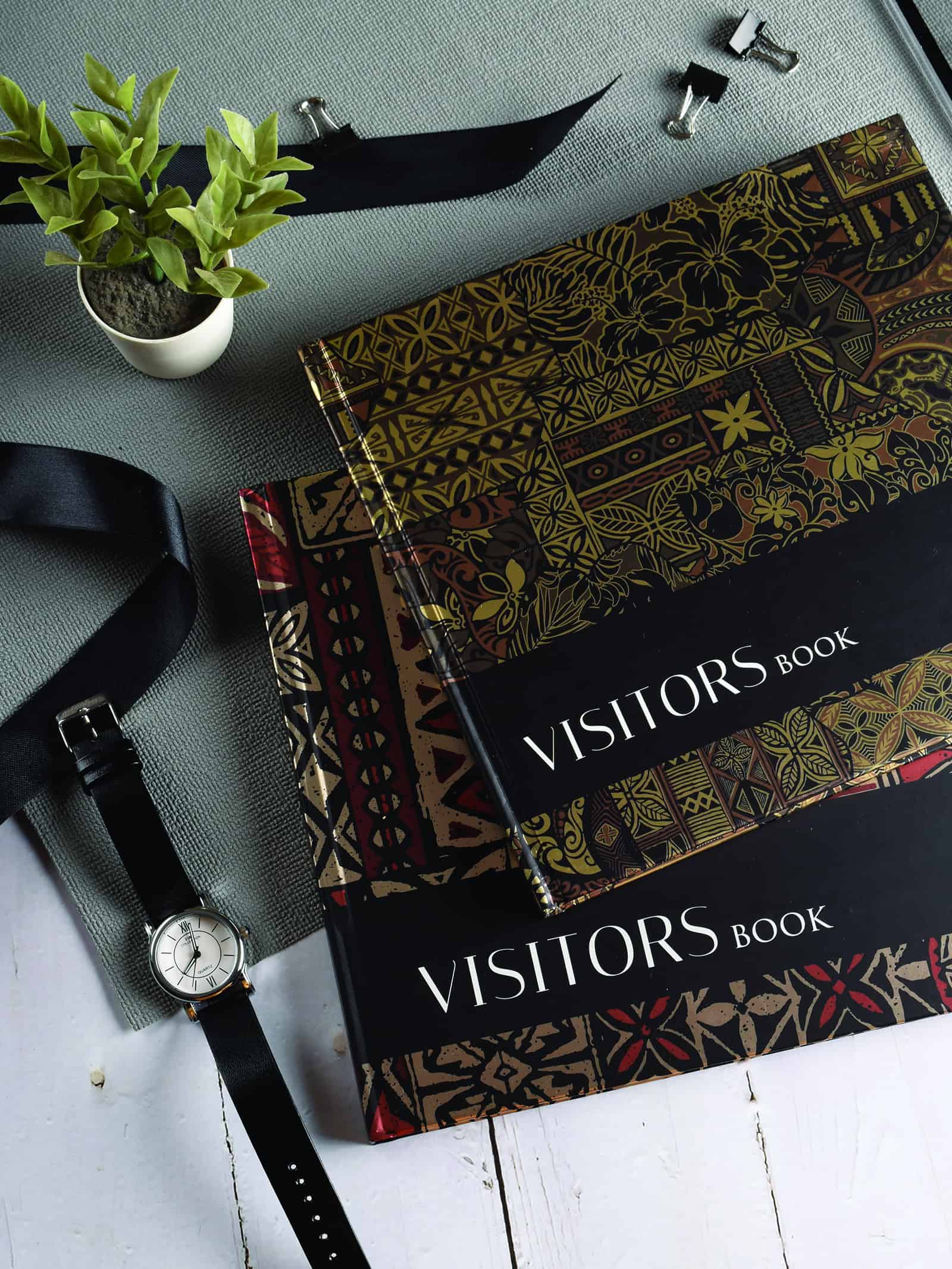 Visitor's Book - Metallic (192 Pages) (VB)