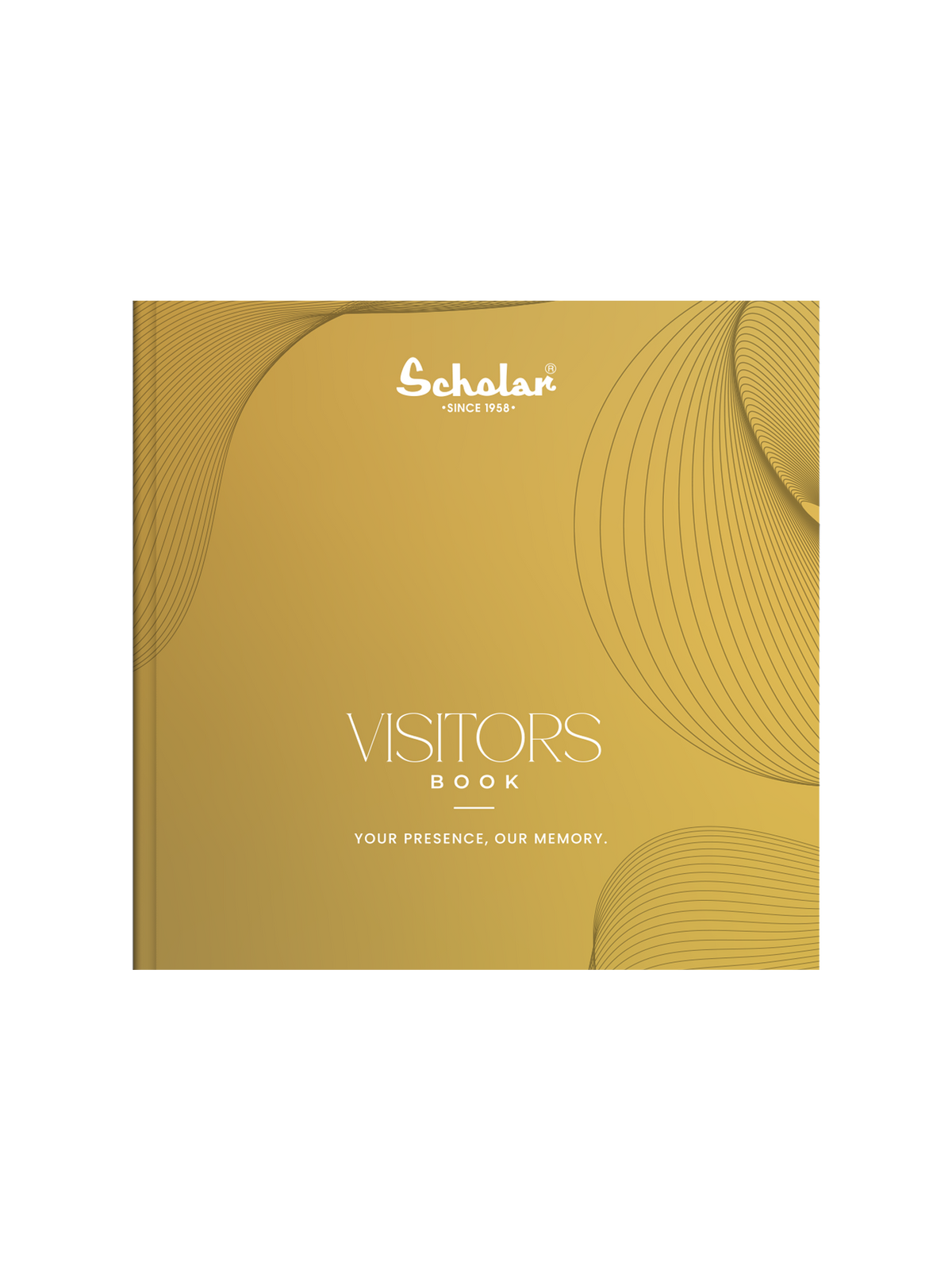Visitor's Book - Metallic (192 Pages) (VB7)