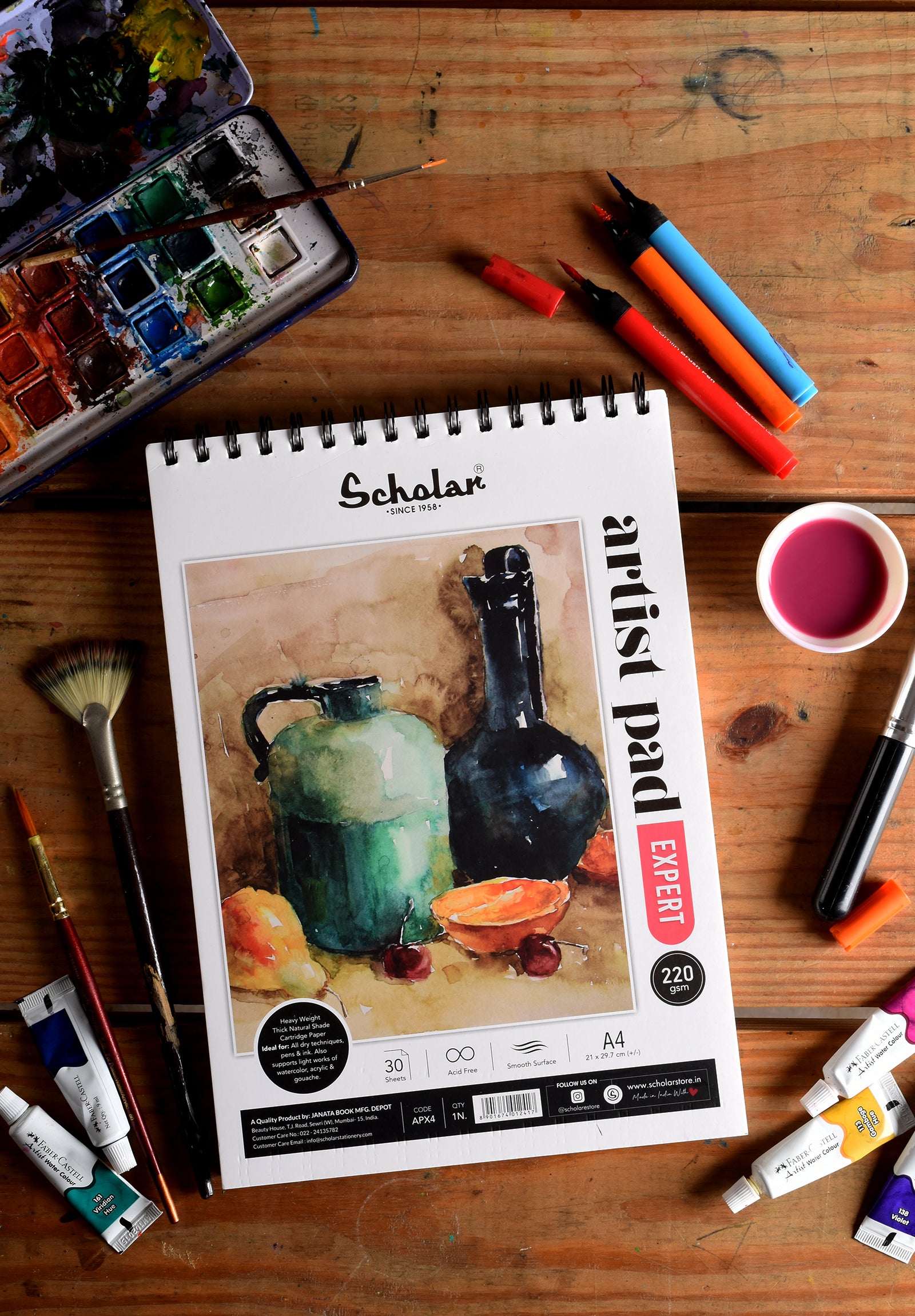 220 Gsm Artist Pad - Expert (30 Sheets) (APX)