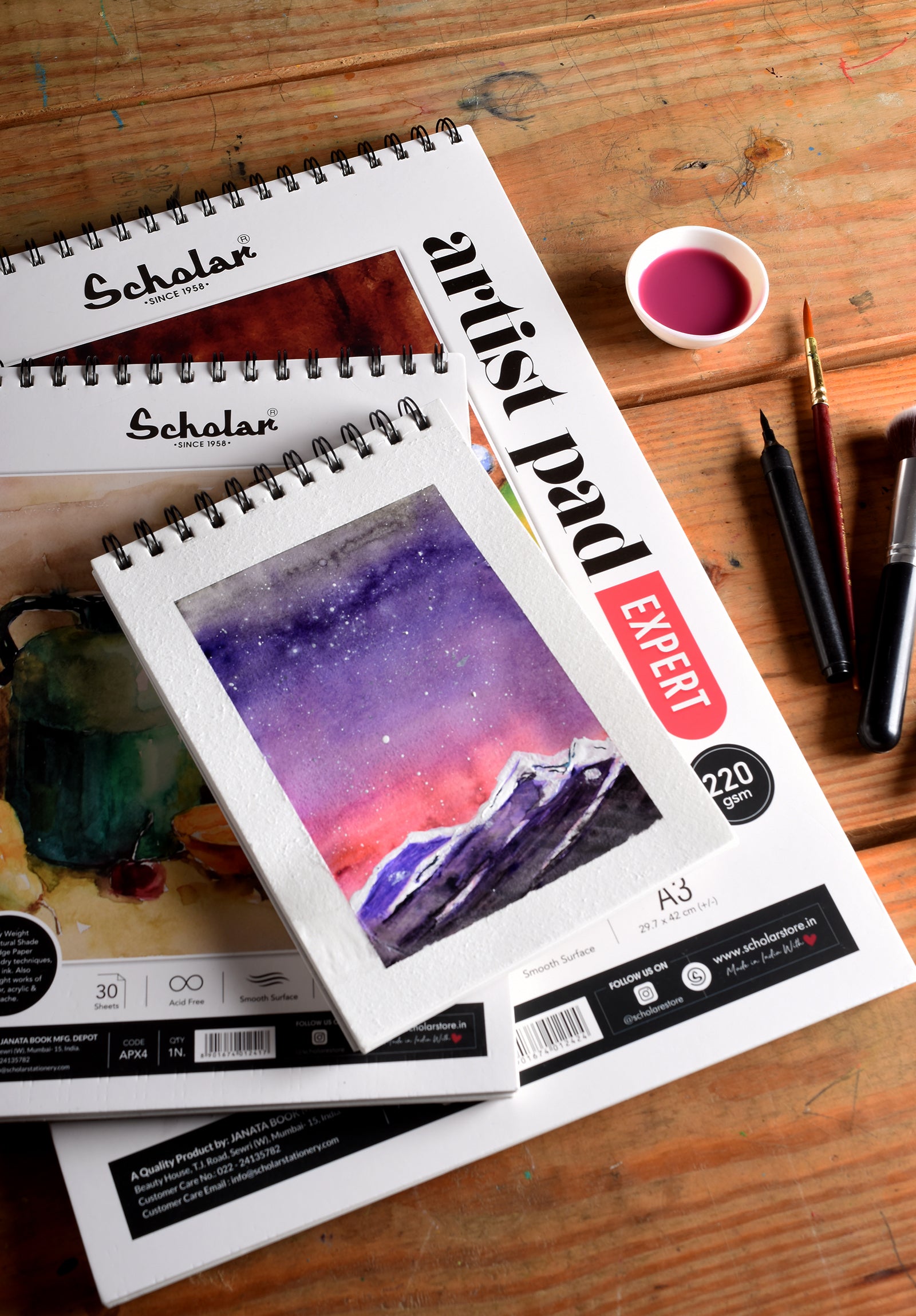 220 Gsm Artist Pad - Expert (30 Sheets) (APX)