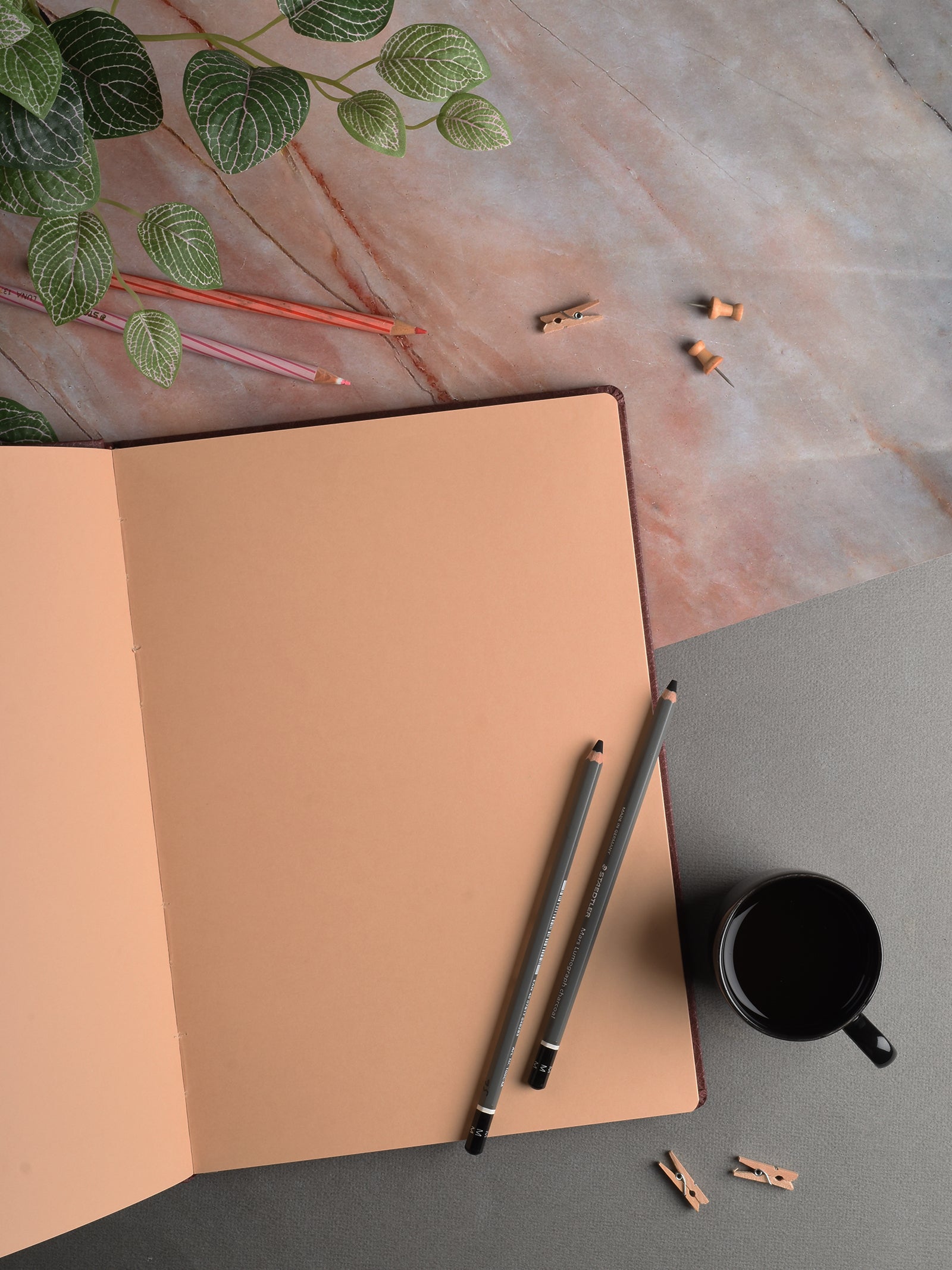 160 Gsm Flesh - Beige Paper Journal (48 Sheets) (FJ)