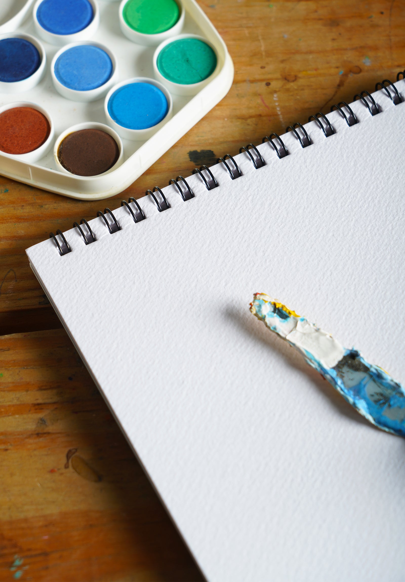 250 Gsm Mixed Media Paper Pad - Cold Pressed (15 Sheets) (MMW)