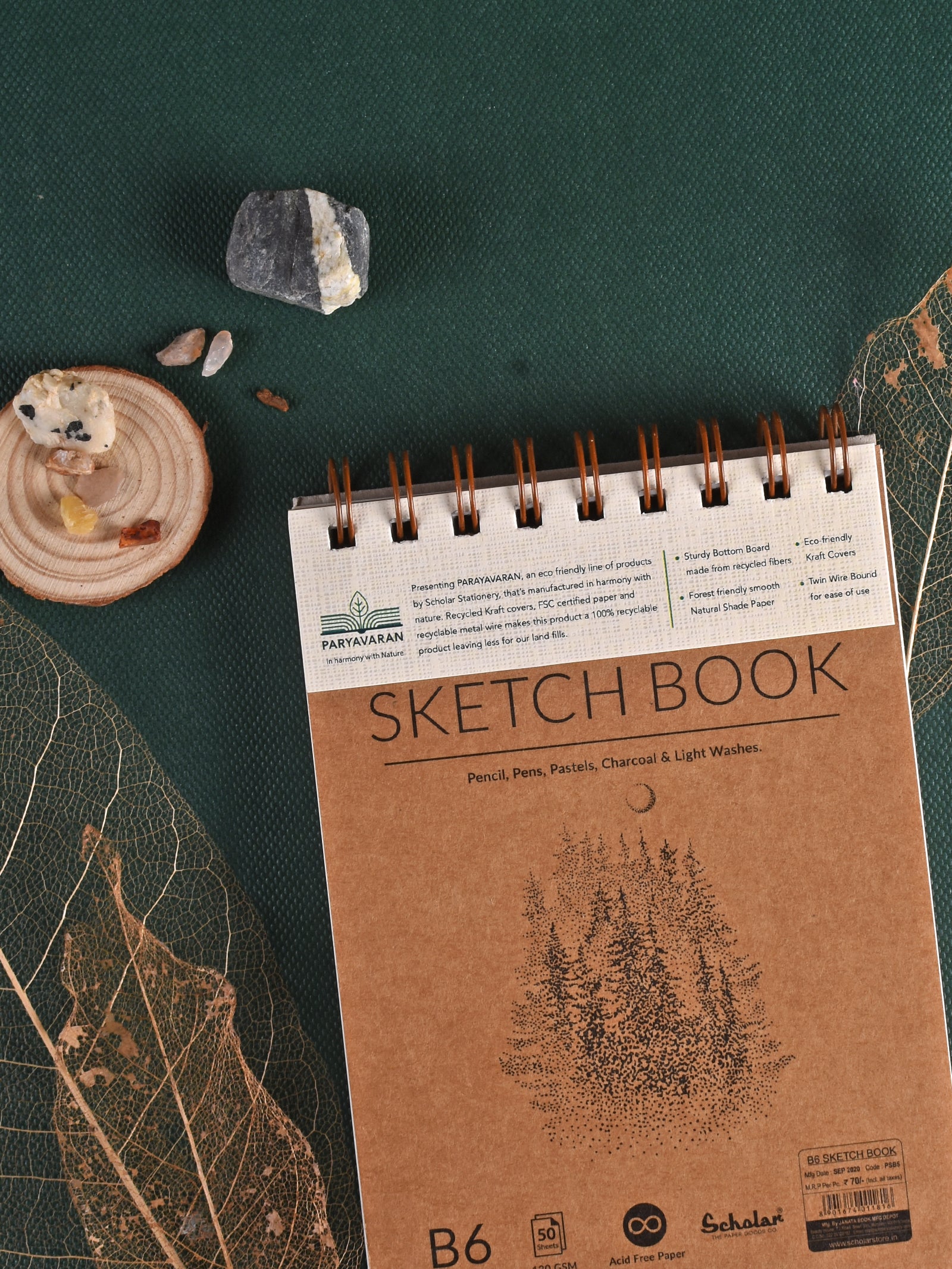 150 GSM Paryavaran Sketch Book (PSB)