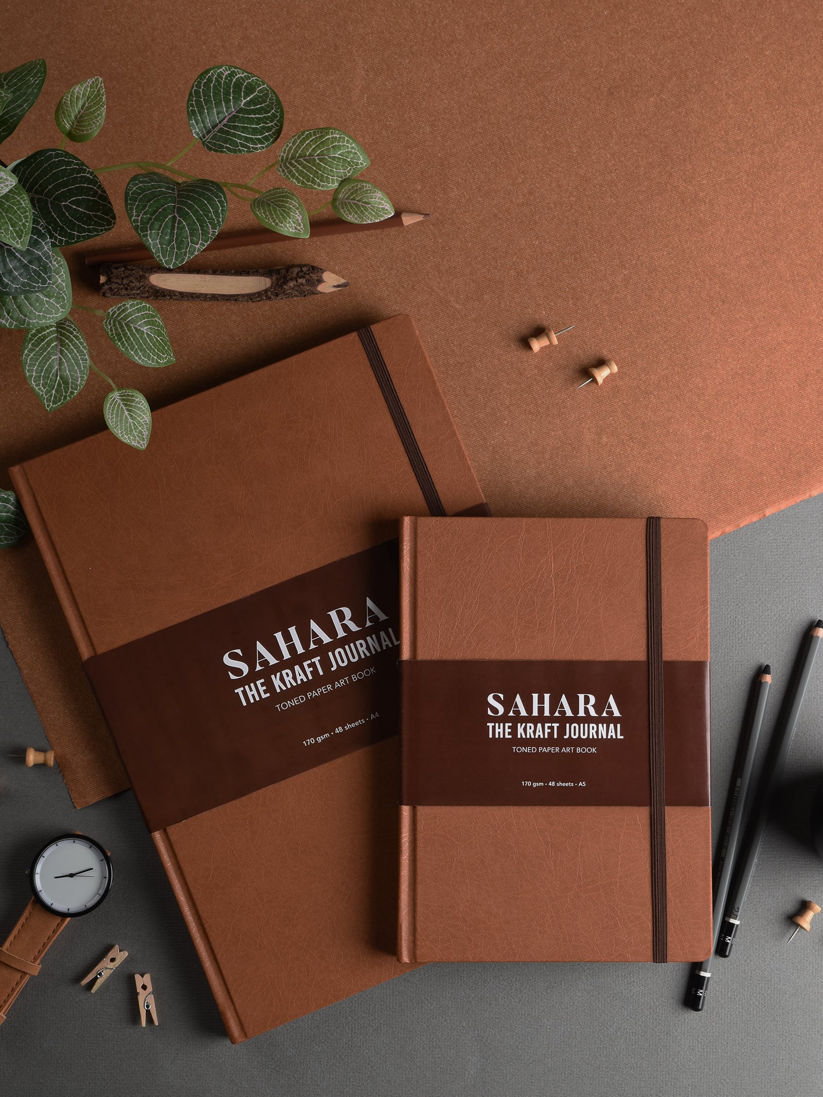 170 Gsm Sahara - Kraft Journal (48 Sheets) (KJ)