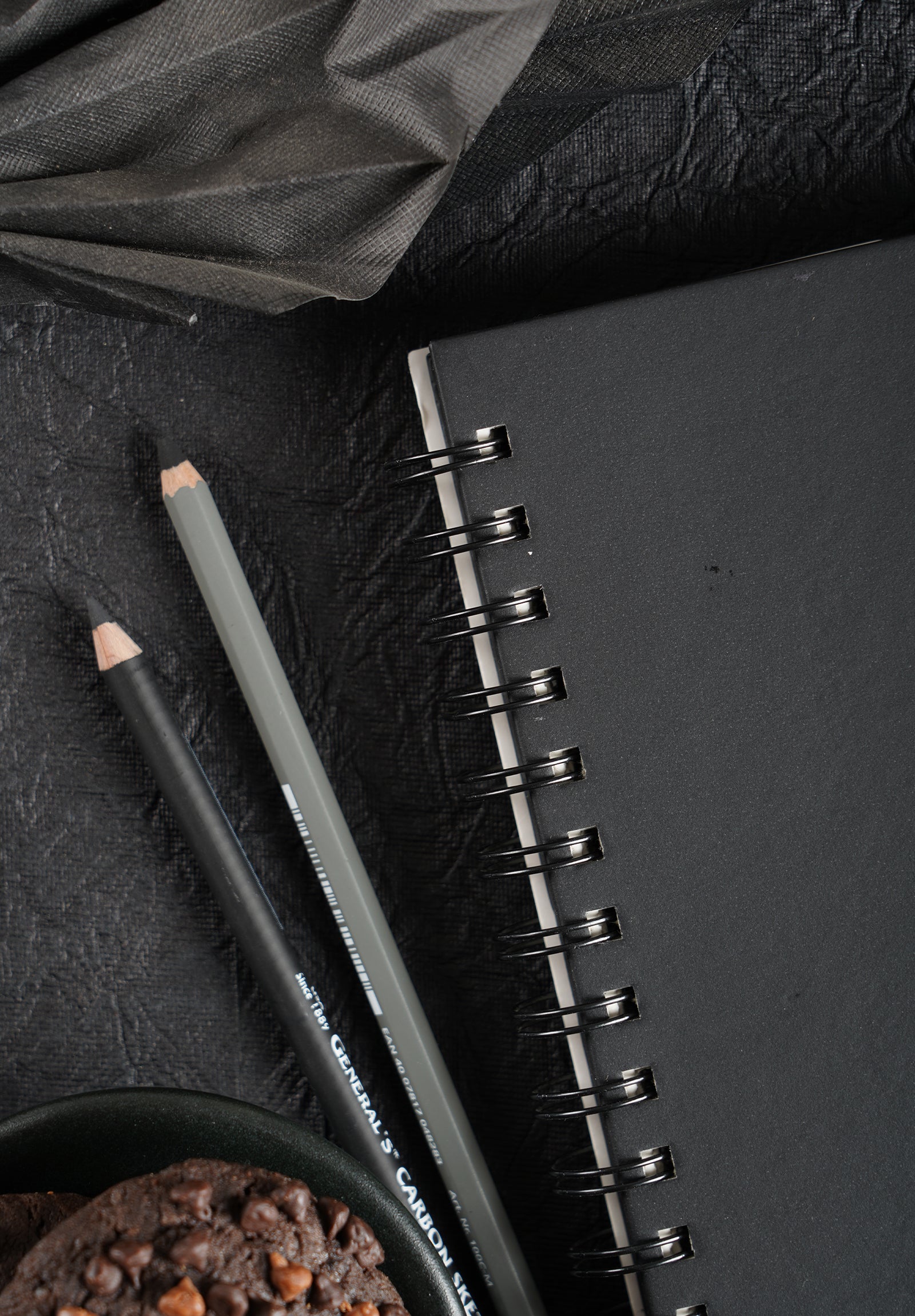 130 Gsm Noire Sketch Book (64 Sheets) (SJW)