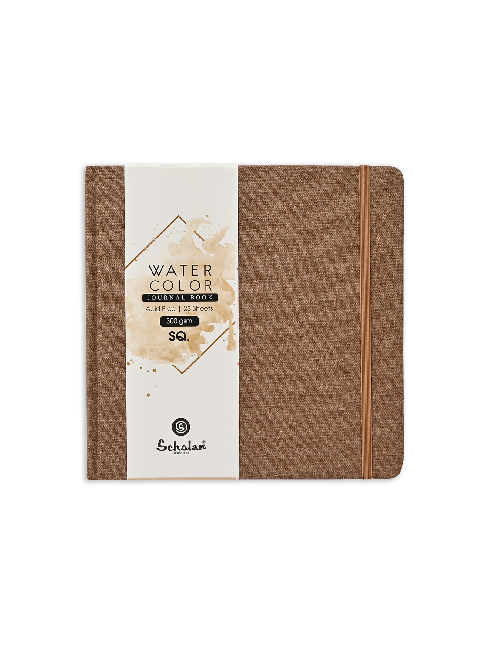 300 Gsm Watercolour Sketchbook (28 Sheets) - Khakhi