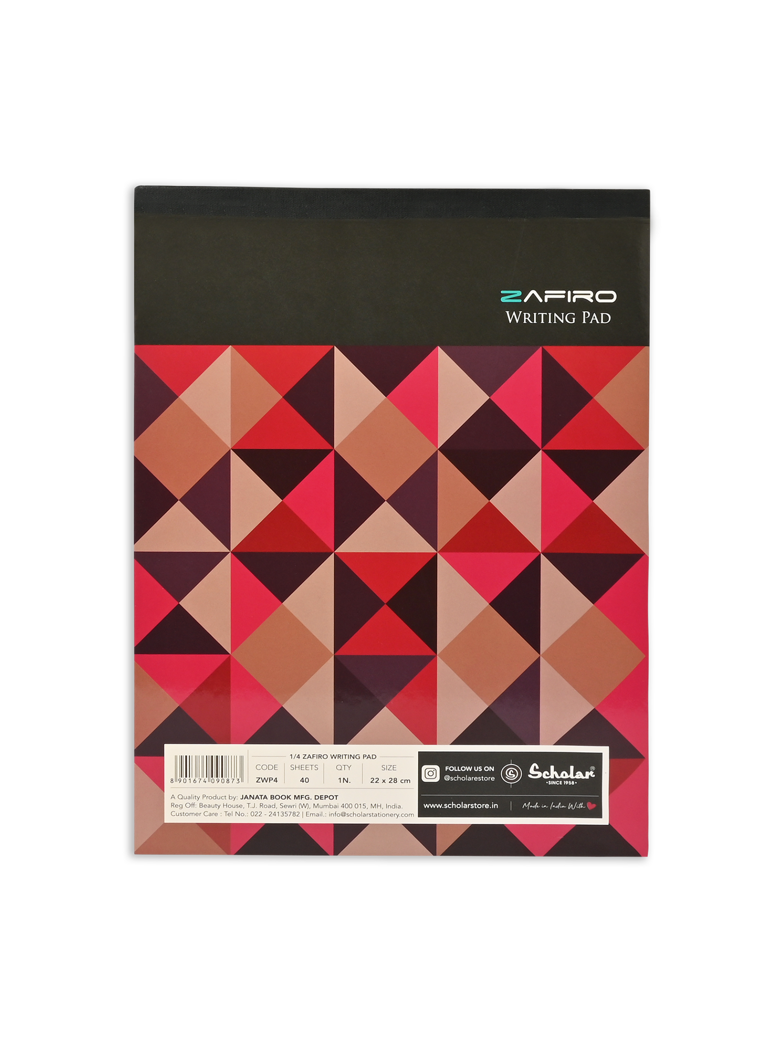 Zafiro Writing Pad (40 Leaves) (ZWP)