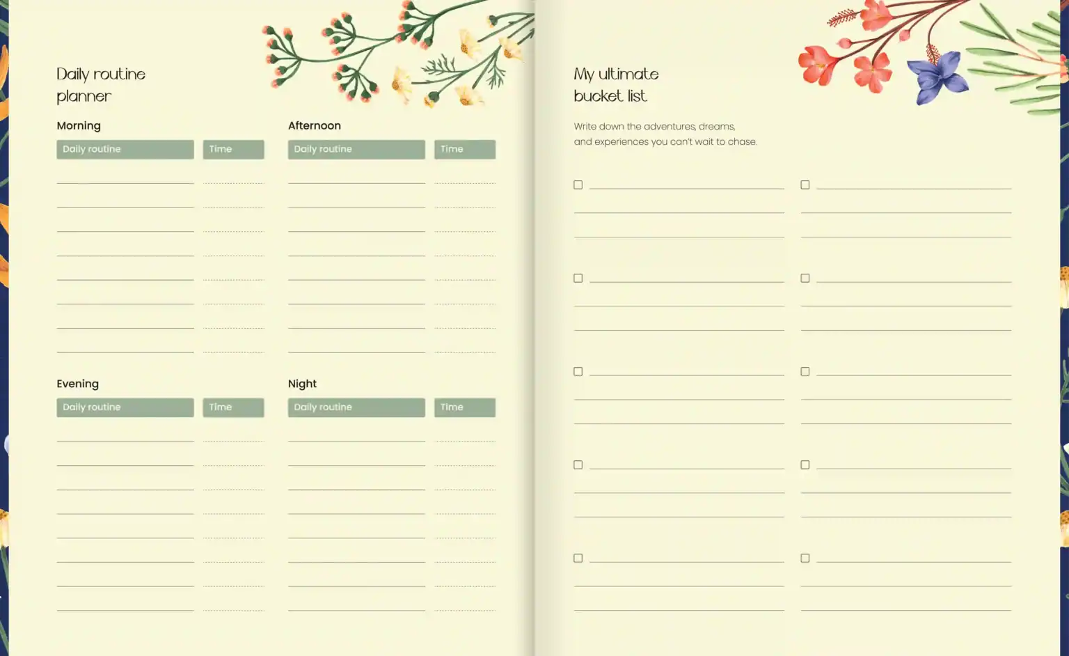 Scholar Luna Undated Planner - Teal