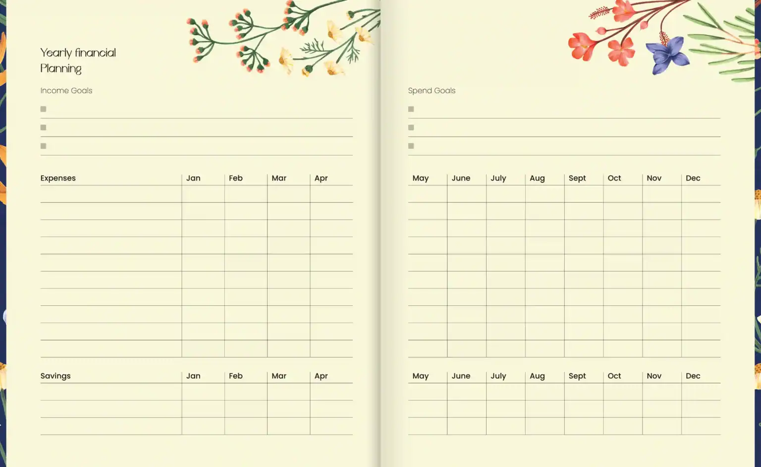 Scholar Luna Undated Planner - Teal