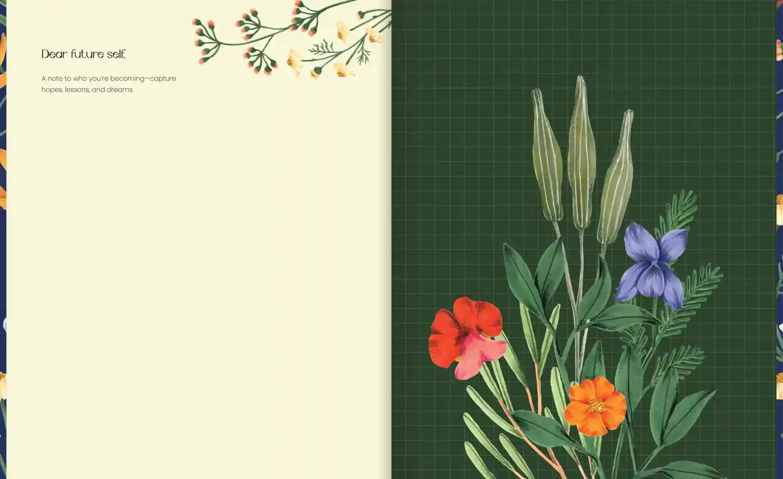 Scholar Luna Undated Planner - Teal