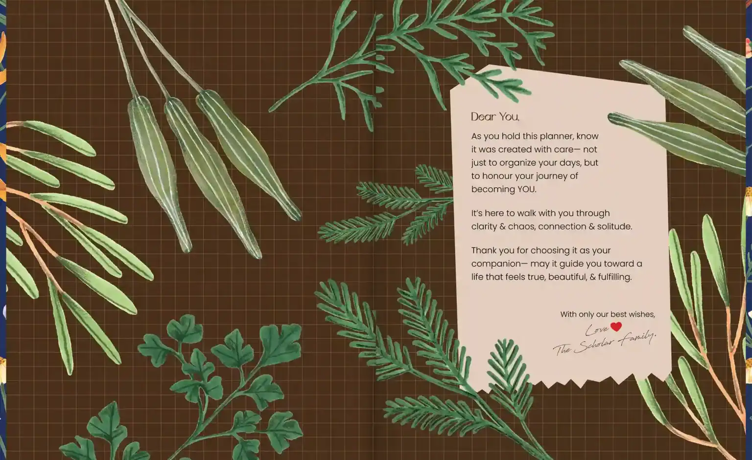 Scholar Luna Undated Planner - Teal