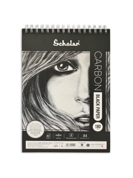 Drawing/Sketch Pad Spiral - 130gsm/A4/30 sheets/Smooth Cartridge Paper –  Pack to School
