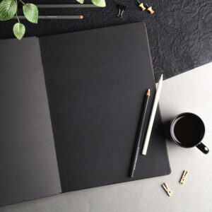 180 Gsm Carbon – Black Journal (48 Sheets) (BJ) - Scholar Stationery