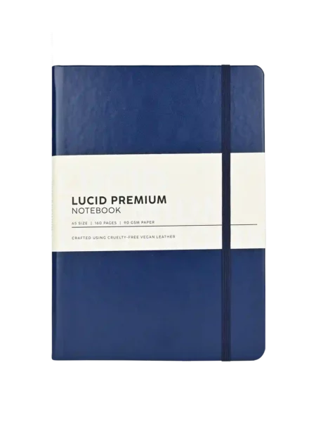 Lucid premium notebook with 160 pages