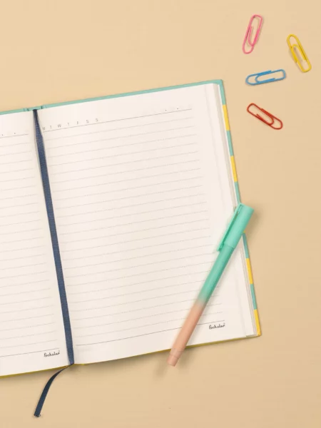 Vibe Ruled Notebook with 192 Pages