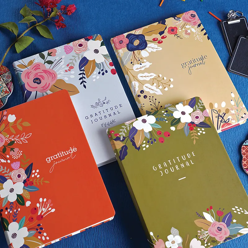 aesthetic-notebook-bundle-with-gratitude-journal Aesthetic notebook bundle with A5 Gratitude Journal