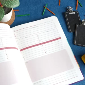 daily-planner-journal-with opwn-layout daily planner journal with open layout