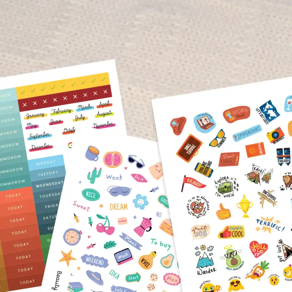 Scholar Luna Undated Planner - Blue - Scholar Stationery